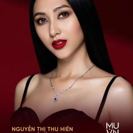 Nhan sắc đời thường của Nguyễn Thị Thu Hiền cô gái đang dẫn đầu cuộc bình chọn Miss Universe 2022